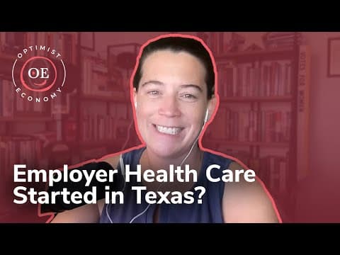 How Health Insurance Coupled with Employers (Blue Cross Blue Shield) | Optimist Economy - Optimist Economy YouTube Video