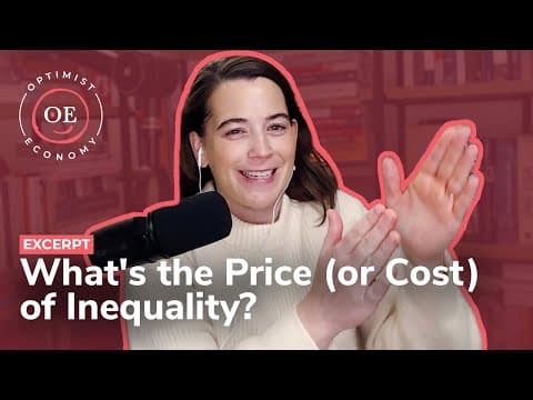 It's Expensive to Leave the Middle Class Behind | Optimist Economy - Optimist Economy YouTube Video